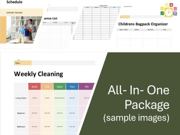 Helperplan Templates