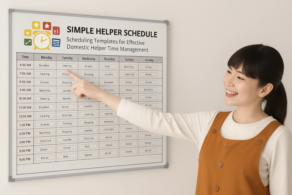Simple Helper Scheduling helps your helper to help you